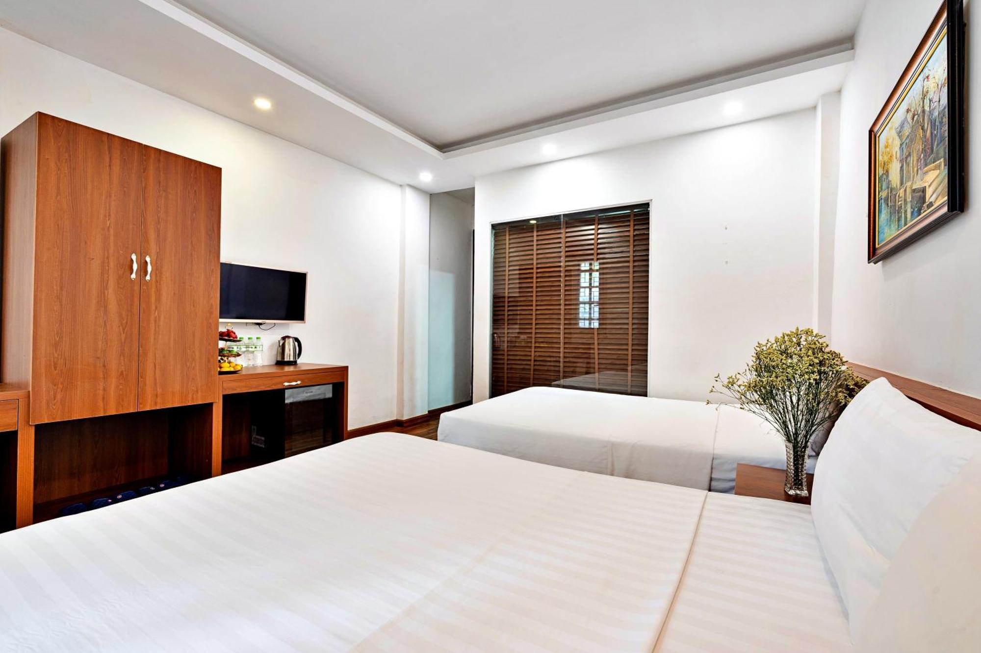 Hanz Ami Central Hotel Hanoi Oda fotoğraf